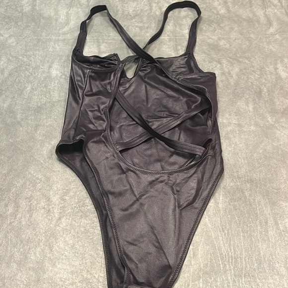 Blue Life Black One Piece Swimsuit - Picture 3 of 4